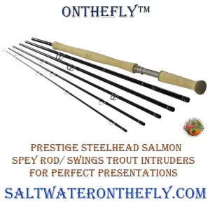 Steelhead Salmon 13ft Spey Rod 8/9 weight six piece great for trout streamers and intruders