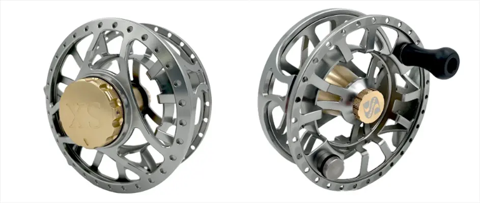 Large arbor saltwater fly reels to fly fish for Pike and Muskie with on Saltwater on the Fly. Fly Fish Michigan