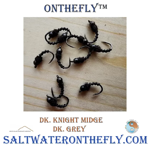 Tungsten Dark Knight Dark Grey Midge