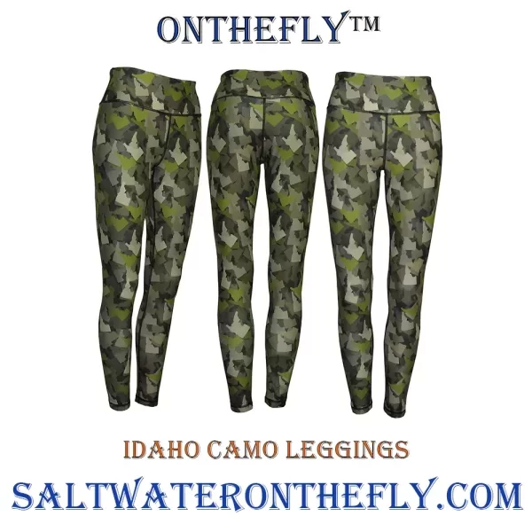 Idaho Camo Patterned Leggings