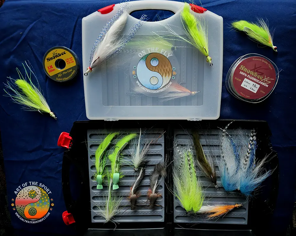 Fly Storage in the boat or pack.