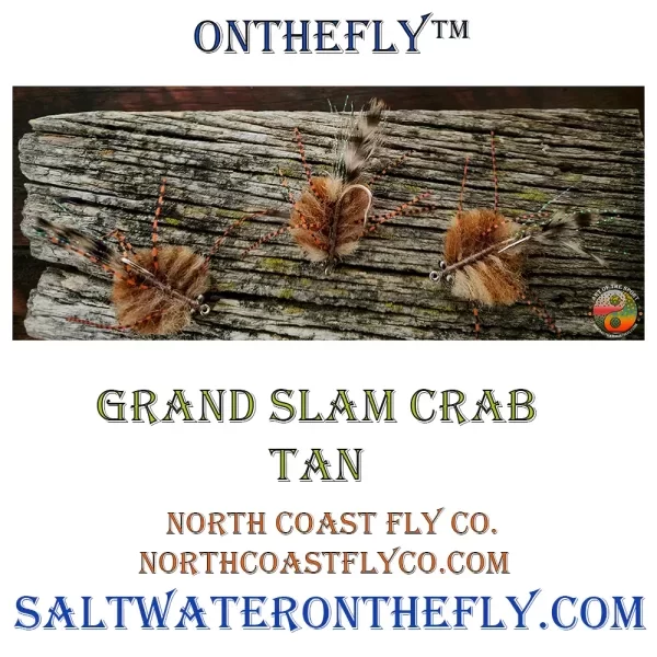 Grand Slam Crab, The Crab That Has It All Is there really such a crab? I ask you. You will never know till you try them on a Redfish, Permit, or Bonefish. 