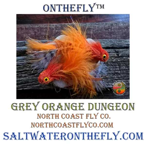 Grey Orange Dungeon, Saltwater on the Fly