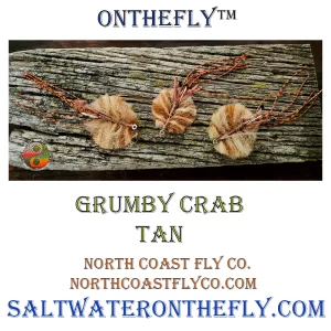 Gumby Crab Tan, Redfish Enticer Saltwater on the fly