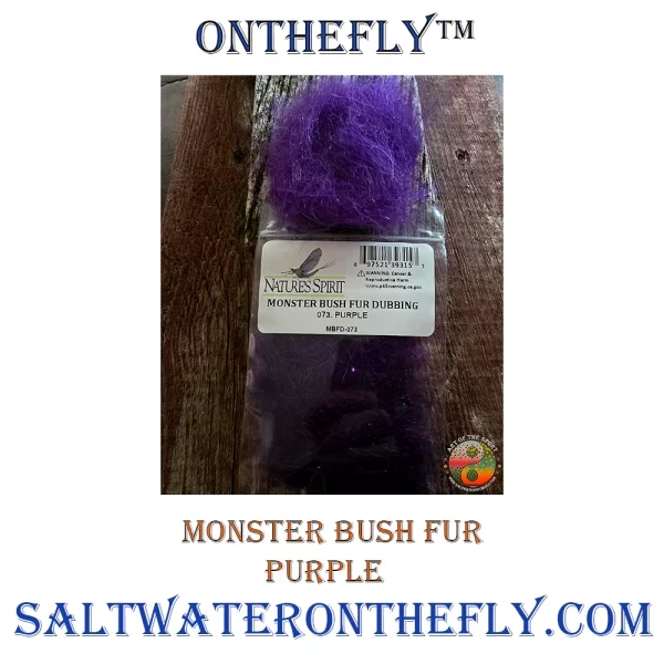 Purple Monster Bush Fur