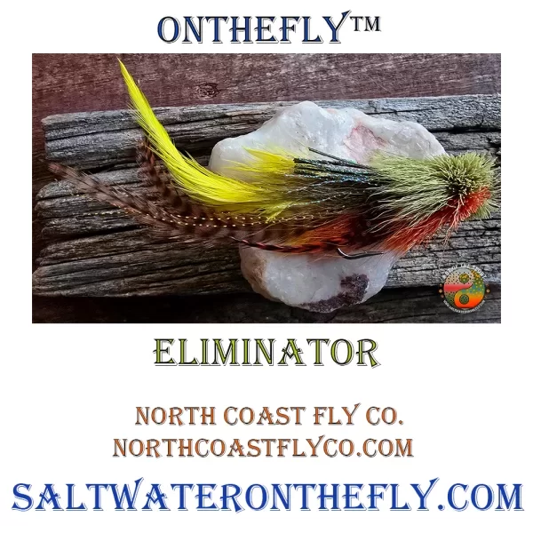 Eliminator Pike, Muskie, Bass fly on Saltwater on the Fly.