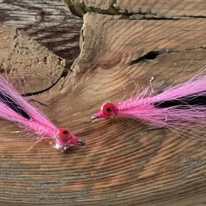 Hot Pink Clouser Minnow, Saltwater on the Fly.