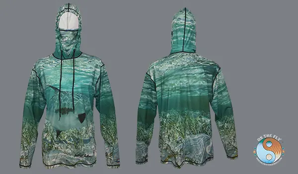 Saltwater Fishing Graphic Hoodie Permit