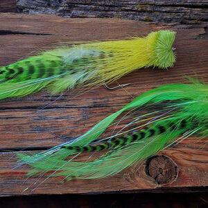 Chartreuse Yellow Buford Muskie Fly, Saltwater on the Fly