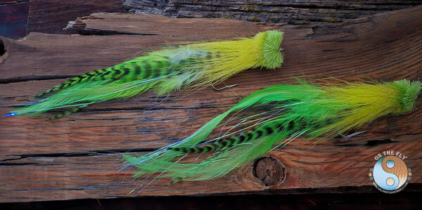 Chartreuse Yellow Buford Muskie Fly, Saltwater on the Fly