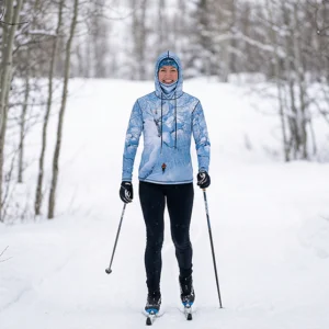 Cross Country Skier Hoodie