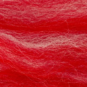 Pike Red-White Predator Fibres, Saltwater on the fly.