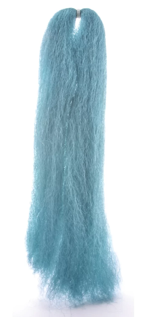 Hank of Blue Steel Predator Fibres, Saltwater on the fly.
