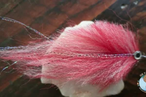 Red-White Pelagic Forger Minnow A Dare Devil 1. 3 Wickedly effective world of the Red-White Pelagic Forger Minnow the Dare Devil of Pike Flies. This fly is a pike-slaying legend.
