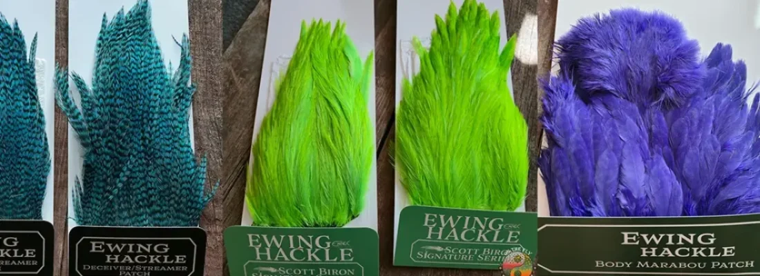 Ewing Hackle, Saltwater on the Fly.