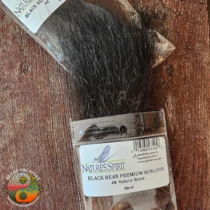 Black Bear Hair Wing Patch