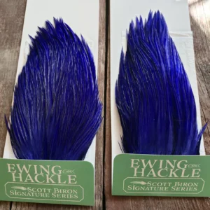 Deep Purple Scott Biron Signature Series Ewing Fly Tying Hackle, Saltwater on the Fly.