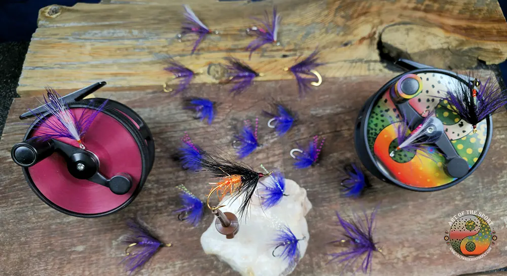 Spey reels, steelhead Flies-Saltwater on the fly.