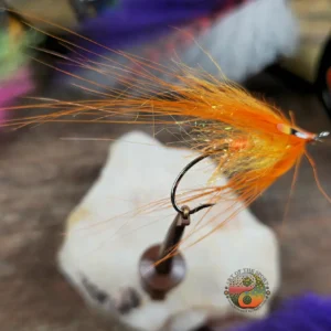 Orange Screamer Spey, Saltwater on the fly.