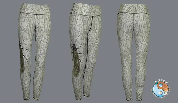 Salmonfly Graphic Patterned Leggings 1. 3