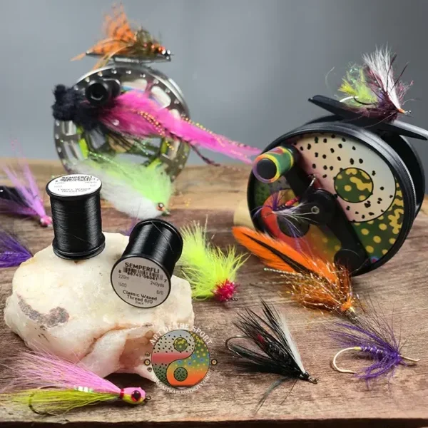 Black 6/0 Waxed Thread