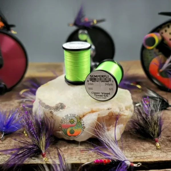 Fl. Green 6/0 Waxed Thread