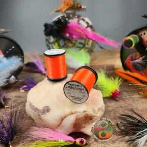 Semperfli Classic Fl. Orange 6/0 Waxed Thread, Saltwater on the fly.