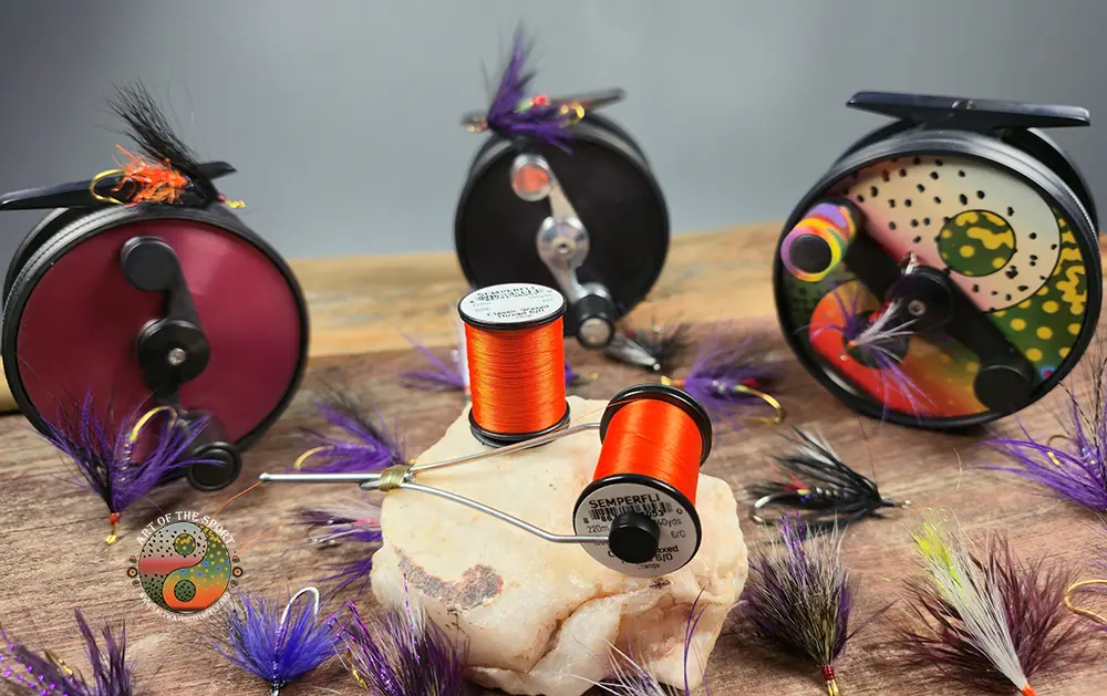 Semperfli Orange 6/0 Waxed Thread, saltwater on the fly.