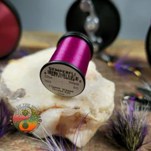 Semperfli Classic Violet 6/0 Waxed Thread, Saltwater on the fly.
