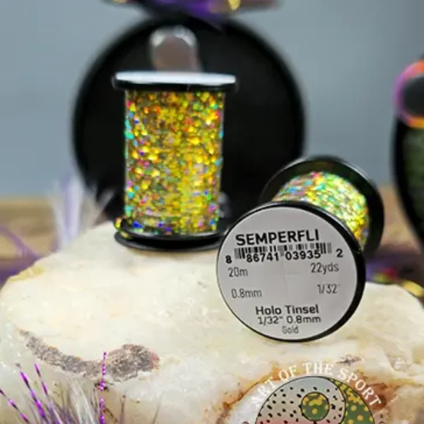 Holographic Gold Tinsel