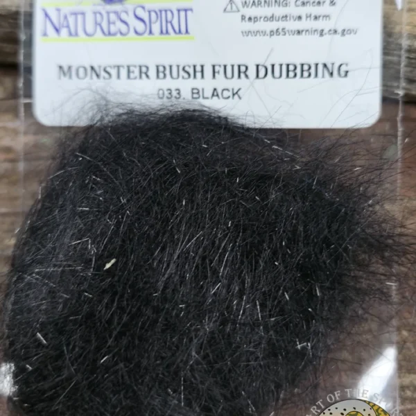 Black Monster Bush Fur