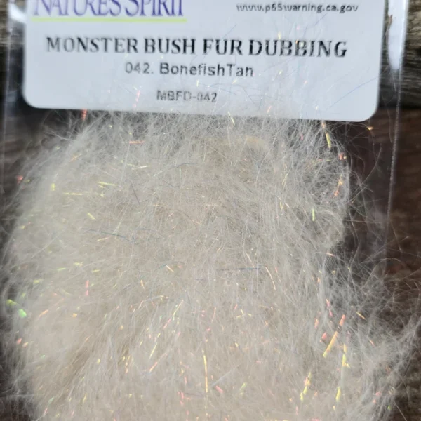 Bonefish Tan Monster Bush Fur