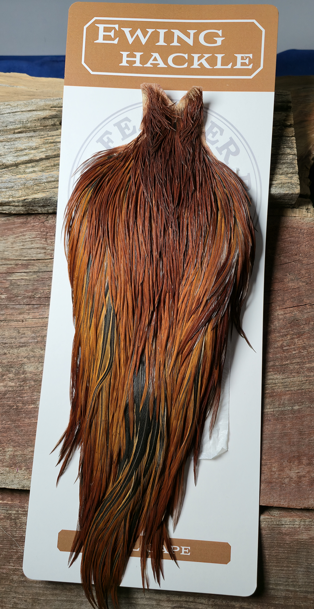 Ewing Hackle Dry Fly Cape Brown 02