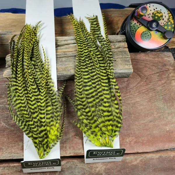 Yellow Chartreuse Grizzly Schlappen