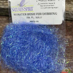 Fluorescent Sulli Monster Bush Fur, Saltwater on the Fly.