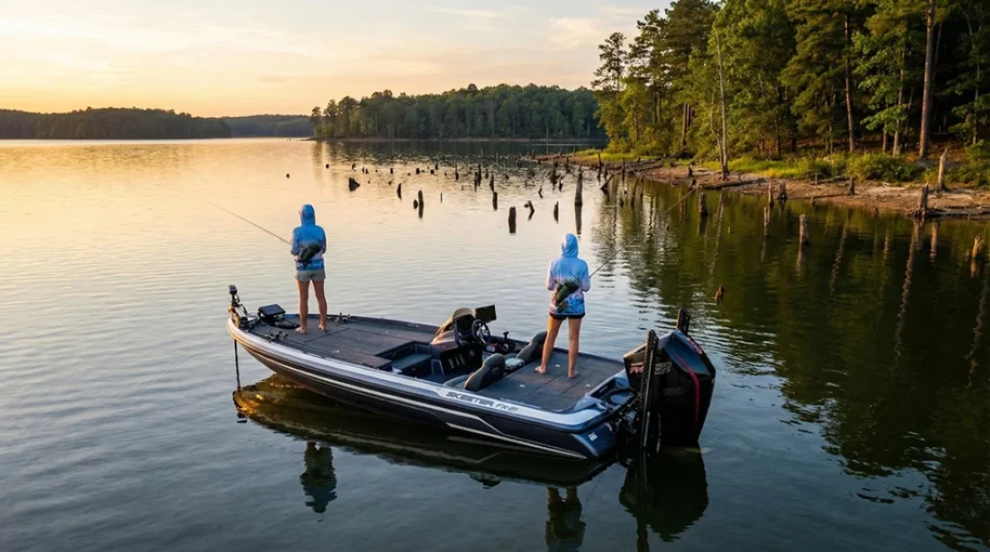 Fly Fishing for Bass at West Point Lake Georgia, Saltwater on the Fly.