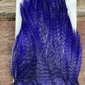 Bright Purple Grizzly Deceiver Patch, Saltwater on the fly.