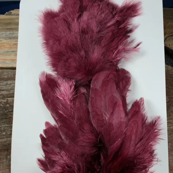 Claret Chickabou-Marabou Body Patch