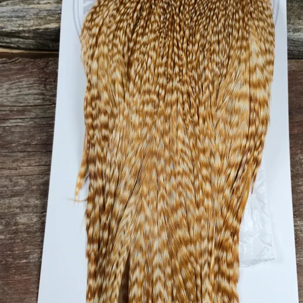 Barred Ginger Dry Fly Cape