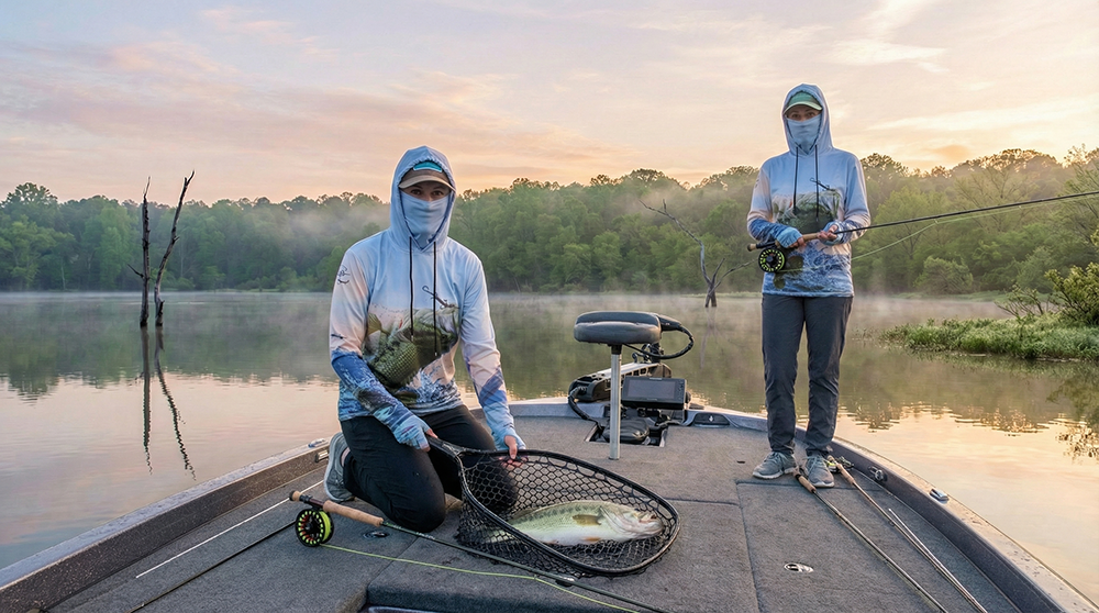 Fly Fishing for Bass on Lake Conroe Texas, Saltwater on the Fly