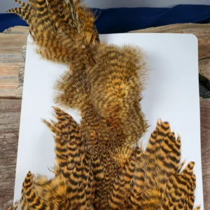 Ginger Grizzly Chickaboo Body Marabou Patch