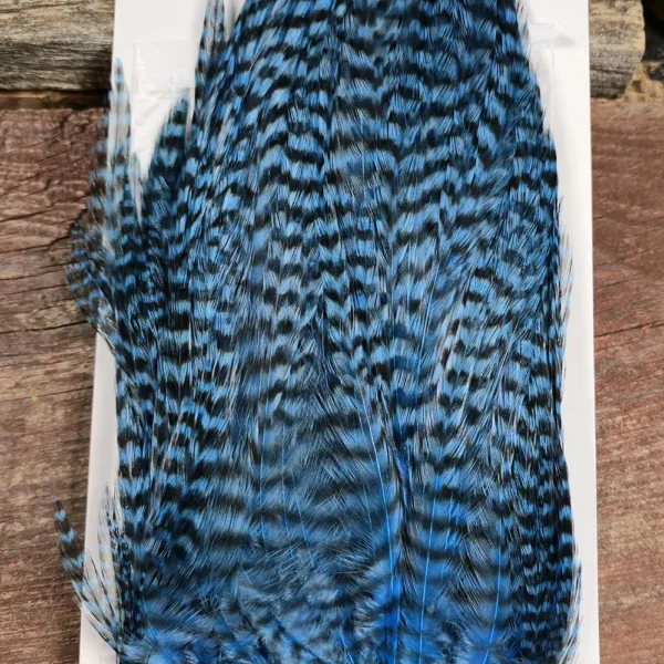 Kingfisher Blue Grizzly Deceiver Patch