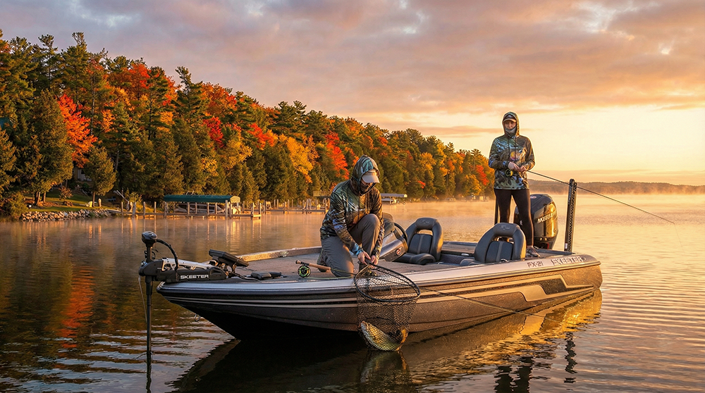 Lake Charlevoix Fly Fishing Bass