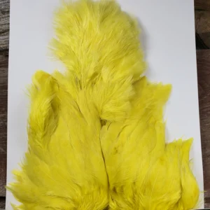 Yellow Chickaboo Body Marabou Patch, Saltwater on the Fly