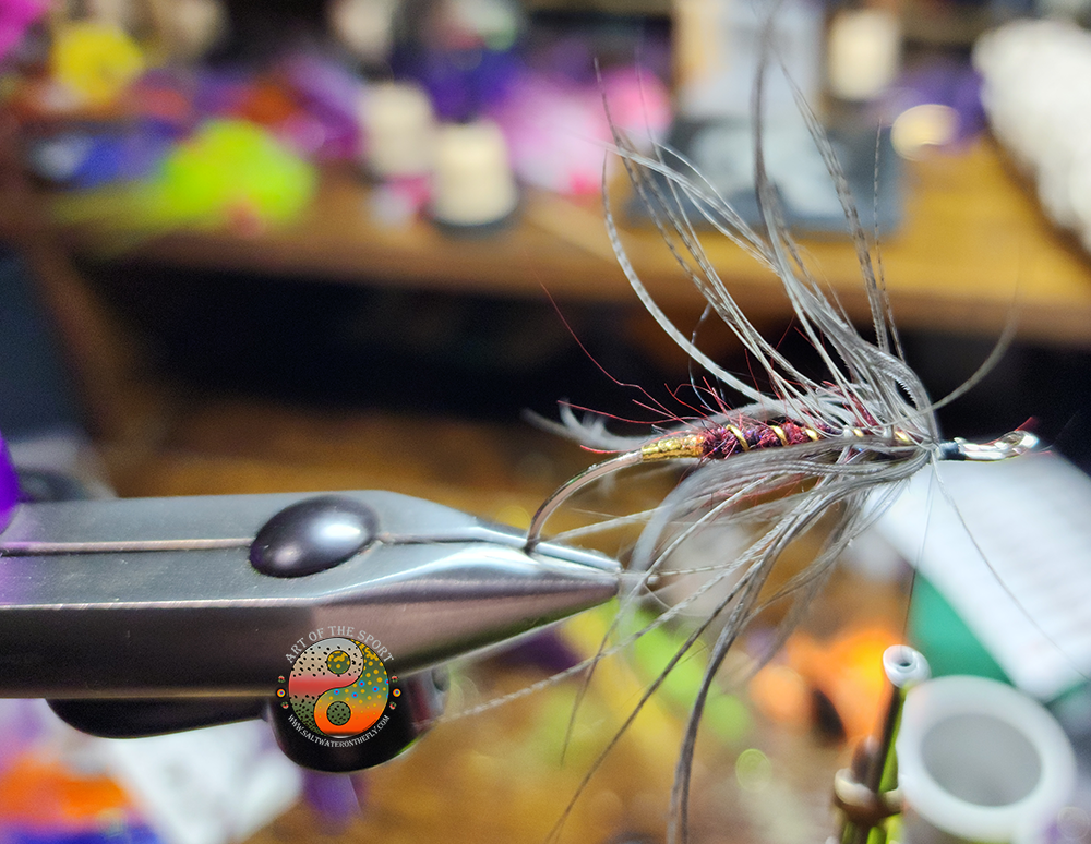 Gary Cooper Spey Tying step