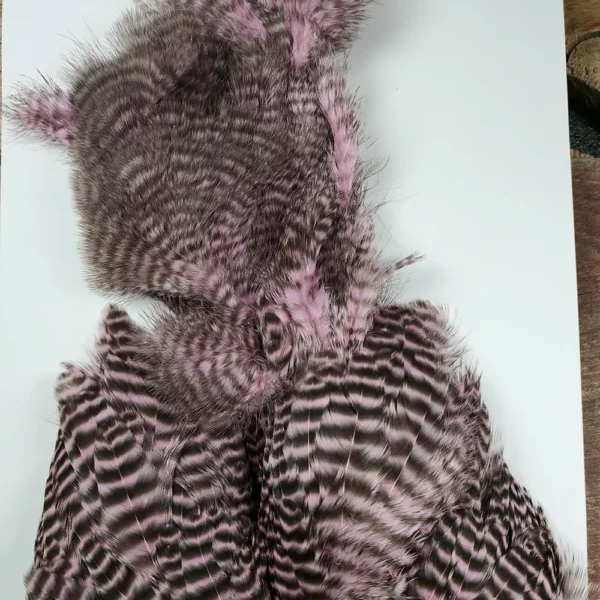 Light Pink Grizzly Chickabou Body Marabou Patch