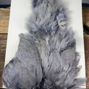 Medium Dun Chickabou Body Marabou Patch, Saltwater on the fly.