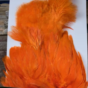 Orange Chickabou Body Marabou Patch, Saltwater on the Fly.