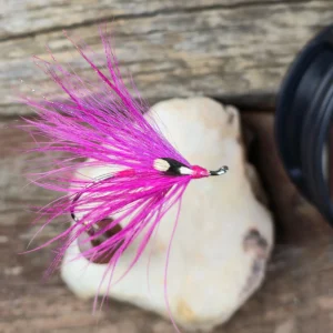 Pretty in Pink Spey is a bold, unapologetically vibrant spey fly