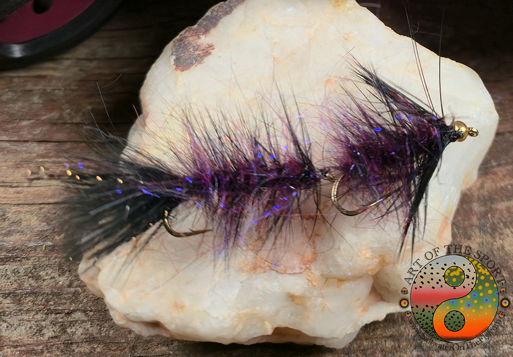 Articulated Blood Leech Bugger who needs a sex dungeon the only fly you'll ever need. Take one out for a swing and feel the tug.